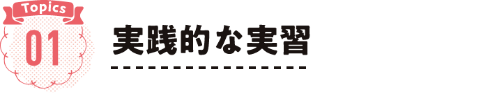 実践的な実習